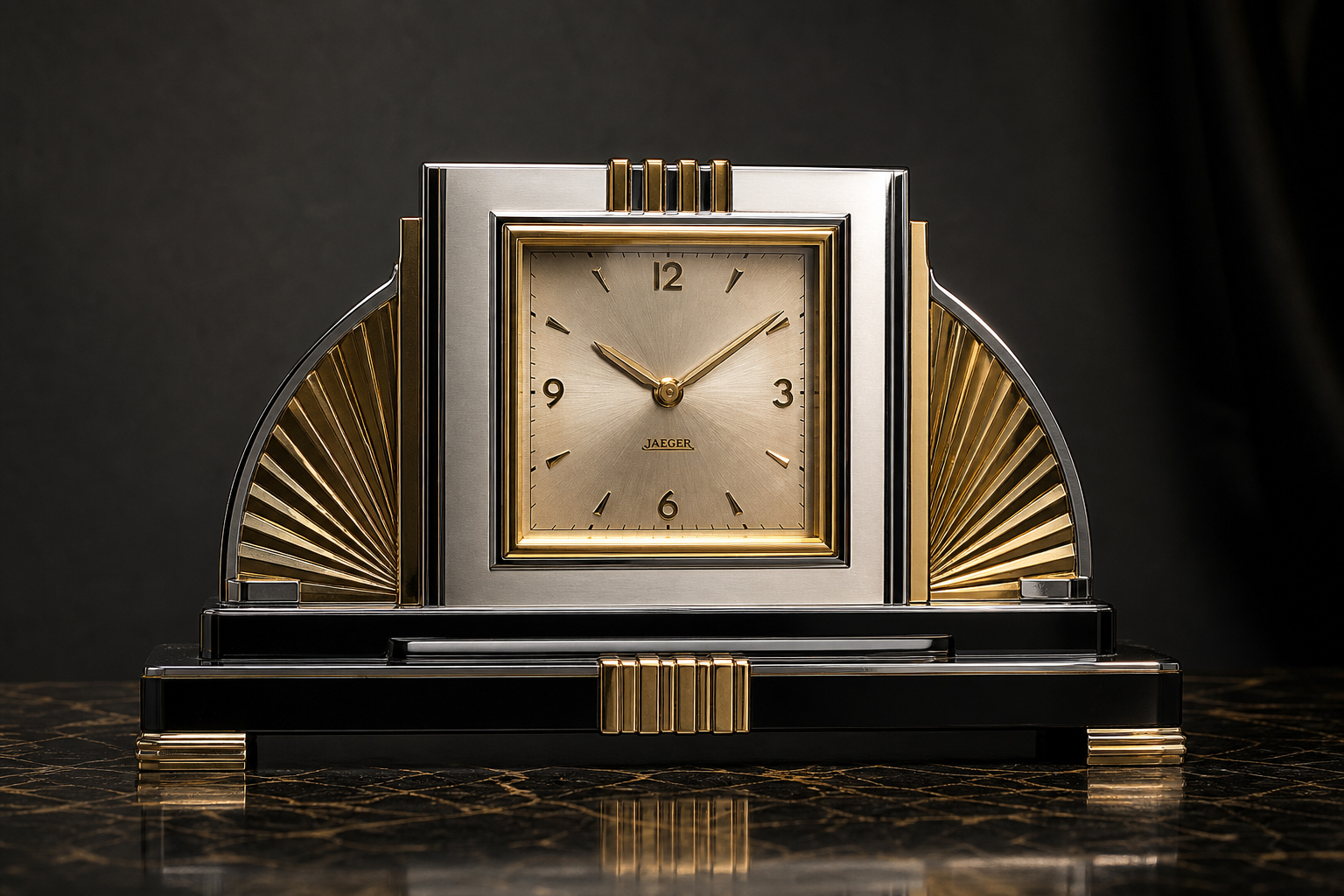 Horloge Jaeger Art Déco